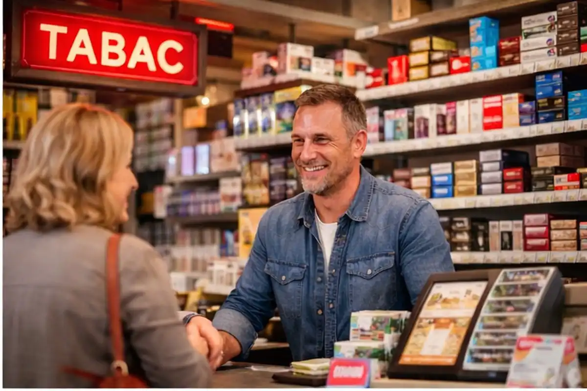 Comptoir de tabac presse